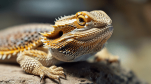 bearded dragon eye watery