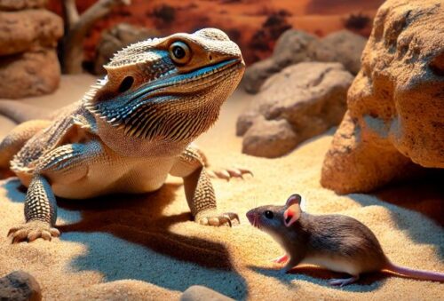 can bearded dragons eat mice